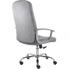 Кресло UP_EChair СН-277 Бостон В Айс хром Moderno 02 (серый) Кресло UP_EChair СН-277 Бостон В Айс хром Moderno 02 (серый) - фото 5