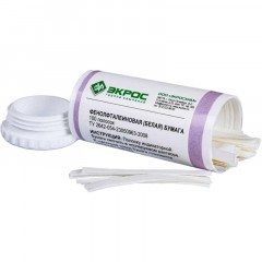 Индикаторная бумага фенолфталеиновая (белая), 3.01.05.7777, 100 шт/уп