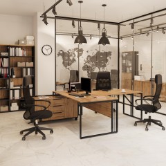 Брифинг К-Loft Director 241B001 Ш1200 дуб натуральный - фото 6