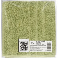Полотенце махровое Luscan/бордюр 500г/м2, 50х90, оливковый, 2 шт/уп Полотенце махровое Luscan/бордюр 500г/м2, 50х90, оливковый, 2 шт/уп - фото 3