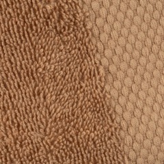 Набор полотенец махровых Luscan/бордюр 450г/м2, 50x90/70x140, бежевый - фото 7