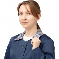 Халат жен.смесовый у07-ХЛ т.син (р.60-62) р.170-176 Халат жен.смесовый у07-ХЛ т.син (р.60-62) р.170-176 - фото 7