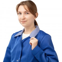 Халат жен.смесовый у07-ХЛ вас (р.48-50) р.170-176 Халат жен.смесовый у07-ХЛ вас (р.48-50) р.170-176 - фото 8