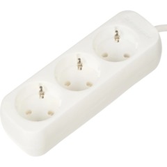 Удлинитель BigTech UTD-310-1,8-W (3р/1,8м/10А/2,2кВт/1мм2/белый) - фото 4