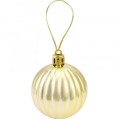 Набор шаров елочных Новогоднее украшение Триумф 12шт,7см,золотист НШ-1493 - фото 4