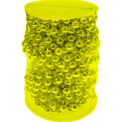 Бусы новогодние на елку серебристые Волшебство 10м,10мм,НУ-3422 - фото 6