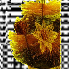 Елка Декоративная  с золотым декором в горшке, 30 см Т-4391 - фото 2