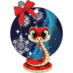 Игрушка НГ подвесная из картона с предсказанием /7,2x10,2x0,2см арт.92088 Игрушка НГ подвесная из картона с предсказанием /7,2x10,2x0,2см арт.92088 - фото 15