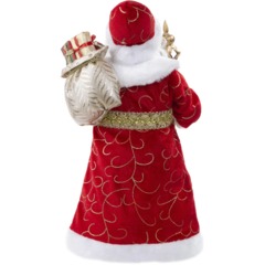 Фигурка НГ Дед Мороз В красной шубке(ПВХ,полиэстер)15,5x8,5x31,5см ,.90703 - фото 3
