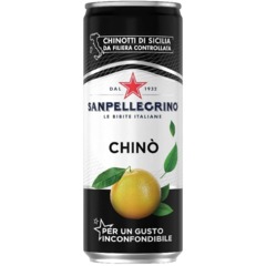 Напиток SanPellegrino Chino с экстрактом померанца, газ ж/б 0,33л