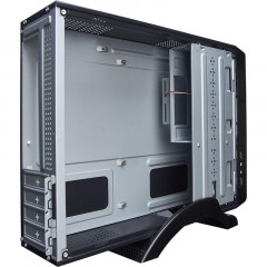 Корпус Desktop ExeGate MI-209 mini-ITX/mATX, без БП, черный(EX268702RUS) Корпус Desktop ExeGate MI-209 mini-ITX/mATX, без БП, черный(EX268702RUS) - фото 2