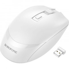 Мышь компьютерная BOROFONE BG7 белый (89999) Мышь компьютерная BOROFONE BG7 белый (89999) - фото 2