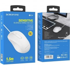Мышь компьютерная BOROFONE BG4 белый (82983) Мышь компьютерная BOROFONE BG4 белый (82983) - фото 3