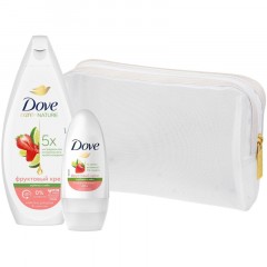 Подарочный набор Dove Клубничный крем,250+50мл жен Подарочный набор Dove Клубничный крем,250+50мл жен - фото 6