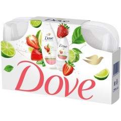 Подарочный набор Dove Клубничный крем,250+50мл жен Подарочный набор Dove Клубничный крем,250+50мл жен - фото 7