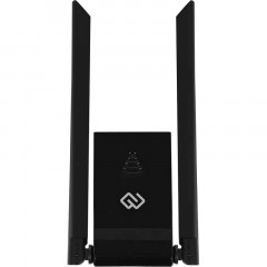 Сетевой адаптер Wi-Fi Digma DWA-AC13002E USB 3.0 (ант.внеш.несъем.) 2ант - фото 6