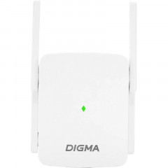 Усилитель сигнала Wi-Fi Digma D-WR310 (D-WR310V2) N300 Wi-Fi белый - фото 2