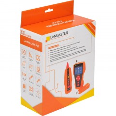 Тестер LANMASTER LAN-PRO-L/TPK-POE с измер.длины, трассировкой кабель.линий Тестер LANMASTER LAN-PRO-L/TPK-POE с измер.длины, трассировкой кабель.линий - фото 6