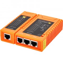 Тестер витой пары LANMASTER LAN-TST-WRM-310-POE с индикаторами, опред. POE Тестер витой пары LANMASTER LAN-TST-WRM-310-POE с индикаторами, опред. POE - фото 3