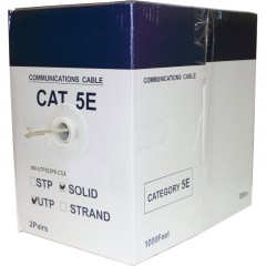 Кабель NewMax NM-UTP5E2PR-CCA 2 пары, Кат.5e, PVC, серый, 305 метров Кабель NewMax NM-UTP5E2PR-CCA 2 пары, Кат.5e, PVC, серый, 305 метров - фото 2