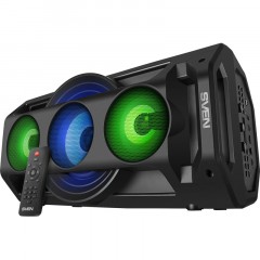 Акустическая система Sven PS-680, 2x32.5Вт, FM/USB/microSD, LED пульт,аккум