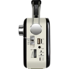 Радиоприемник Sven SRP-505, 3Вт, Bluetooth, FM/AM/SW/USB/microSD/AUX, аккум - фото 2