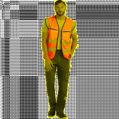 Жилет сигнальный Тип 4Тм_ИТР цв.лимон. (р.3ХL/60-62) - фото 10