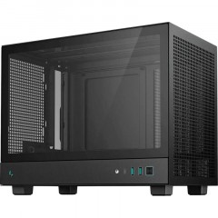 Корпус Deepcool CH160, mini Tower, mini-ITX, черный (R-CH160-BKNGI0-G-1) Корпус Deepcool CH160, mini Tower, mini-ITX, черный (R-CH160-BKNGI0-G-1) - фото 2