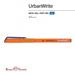 Ручка шариковая неавтомат. UrbanWrite.Summer масл,0,7мм,синяя 20-0318/31 Ручка шариковая неавтомат. UrbanWrite.Summer масл,0,7мм,синяя 20-0318/31 - фото 11