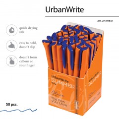 Ручка шариковая неавтомат. UrbanWrite.Summer масл,0,7мм,синяя 20-0318/31 Ручка шариковая неавтомат. UrbanWrite.Summer масл,0,7мм,синяя 20-0318/31 - фото 13