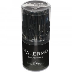 Ручка шариковая автомат. PALERMO мет.кор.черн.ворон.сталь,0,7,син20-0250/20 Ручка шариковая автомат. PALERMO мет.кор.черн.ворон.сталь,0,7,син20-0250/20 - фото 5