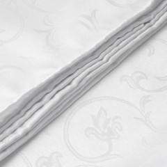 Скатерть Luscan Журавинка 145х180см (88%ПЭ, 12%хлопок) рис веточка, белый Скатерть Luscan Журавинка 145х180см (88%ПЭ, 12%хлопок) рис веточка, белый - фото 4