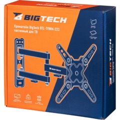 Кронштейн Bigtech BTL-TVWM-223 TV 13-43 стальной настенный - фото 4