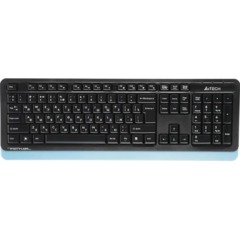 Набор клавиатура+мышь A4Tech Fstyler FG1035 NAVY BLUE USB беспров.чер/син - фото 7
