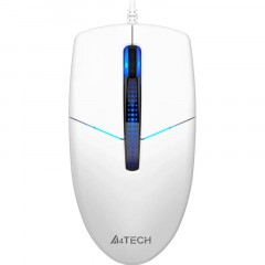 Мышь компьютерная A4Tech N-530S белый оптич. (1200dpi) USB(2but) (1920843) - фото 3