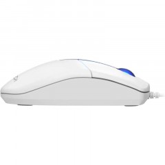 Мышь компьютерная A4Tech N-530S белый оптич. (1200dpi) USB(2but) (1920843) - фото 5