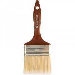 Кисть плоская по дереву TOPFORT Delicate 80х15 Кисть плоская по дереву TOPFORT Delicate 80х15 - фото 2