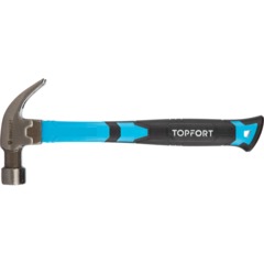Молоток столярный 450 гр Topfort с магнитом фибергласовая рукоятка - фото 2