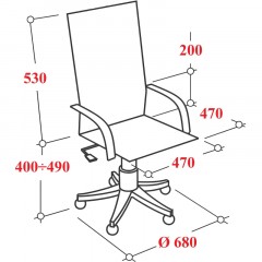 Кресло RV_Style 6215A Черный/Серый Кресло RV_Style 6215A Черный/Серый - фото 10