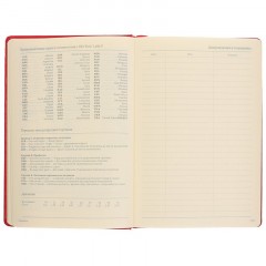 Ежедневник недатированный красный, MEGAPOLIS А5, 142х214мм,320стр.3-281/04 Ежедневник недатированный красный, MEGAPOLIS А5, 142х214мм,320стр.3-281/04 - фото 6