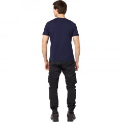 Футболка (160 г.) с кор.рукавом синяя 5XL(ЗД594075) Футболка (160 г.) с кор.рукавом синяя 5XL(ЗД594075) - фото 3