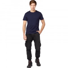 Футболка (160 г.) с кор.рукавом синяя 5XL(ЗД594075) Футболка (160 г.) с кор.рукавом синяя 5XL(ЗД594075) - фото 5