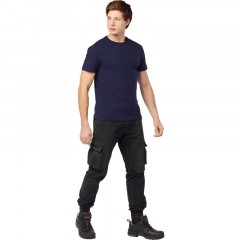 Футболка (160 г.) с кор.рукавом синяя 5XL(ЗД594075) Футболка (160 г.) с кор.рукавом синяя 5XL(ЗД594075) - фото 6