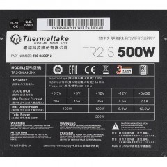 Блок питания Thermaltake TR2 S 500 500W, 80 Plus (PS-TRS-0500NPCWEU-2) Блок питания Thermaltake TR2 S 500 500W, 80 Plus (PS-TRS-0500NPCWEU-2) - фото 3