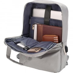 Рюкзак для ноутбука 15.6 Lamark B135 Light Grey Рюкзак для ноутбука 15.6 Lamark B135 Light Grey - фото 4