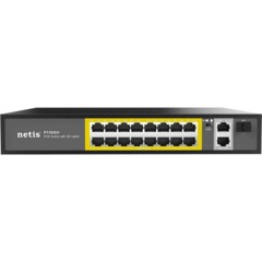 Коммутатор Netis P116GH 16х100 Мбит/с PoE+ 240Вт, 2х1000 Мбит/с, 1xSFP - фото 2