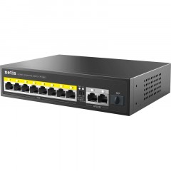 Коммутатор Netis P110GH 8х100 Мбит/с PoE+ 120Вт, 2х1000 Мбит/с, 1xSFP Коммутатор Netis P110GH 8х100 Мбит/с PoE+ 120Вт, 2х1000 Мбит/с, 1xSFP - фото 2