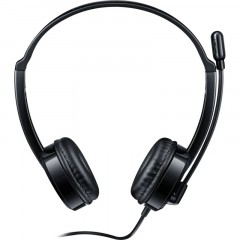 Гарнитура RAPOO (H120) проводная черная - фото 2