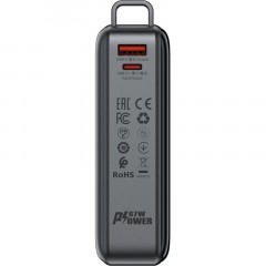 Внешний аккумулятор ACEFAST (AF-M4-BK) M4 -20000 PD67W черный Внешний аккумулятор ACEFAST (AF-M4-BK) M4 -20000 PD67W черный - фото 2