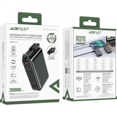 Внешний аккумулятор ACEFAST (AF-M4-BK) M4 -20000 PD67W черный Внешний аккумулятор ACEFAST (AF-M4-BK) M4 -20000 PD67W черный - фото 9